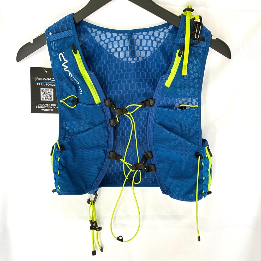 Camp Trail Force 5 Running Hydration Vest Trail Pack XS-M Blue Green NWT